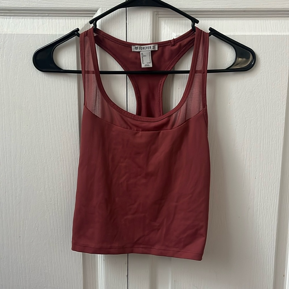 FOREVER 21 racerback Workout Tank